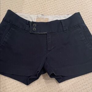 Banana Republic High Waist Navy Shorts